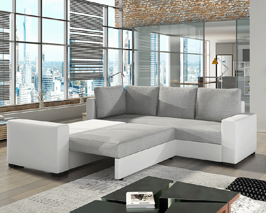 Corner Sofa Bed CANIS Dark Grey - 2