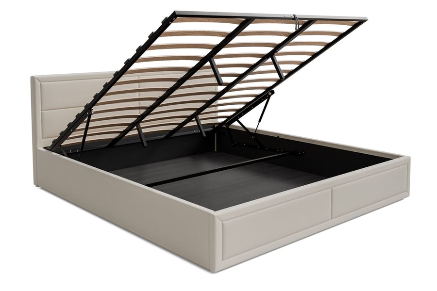 Upholstered ottoman bed Jayden - 4