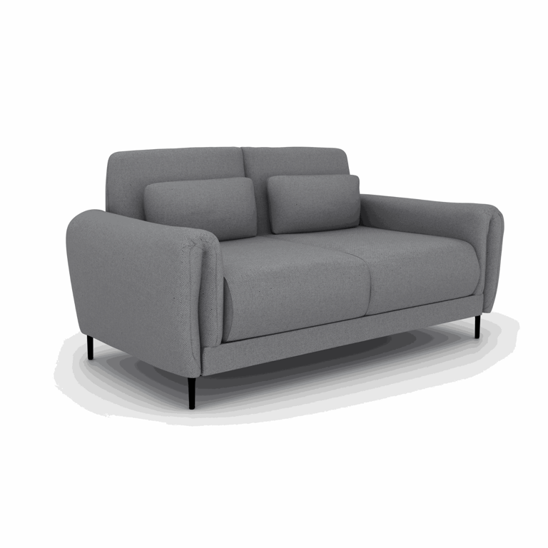 DAKO MEGAN 2-Seater Sofa – Modern Fabric Settee – Matching Set Available