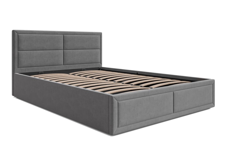 Upholstered ottoman bed Jayden - 3