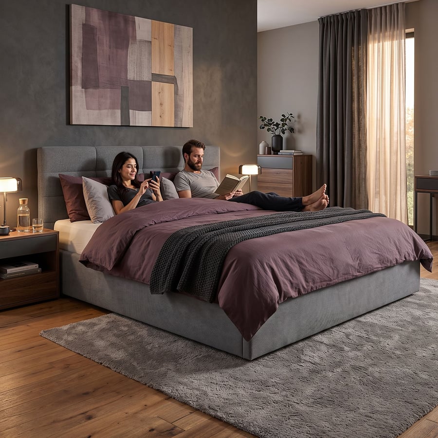 Julian Super King Size Graphite - 2