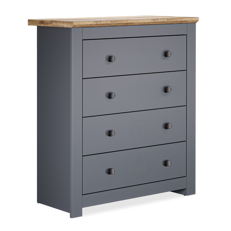 Chest of Drawers MILFORD 4D Graphite