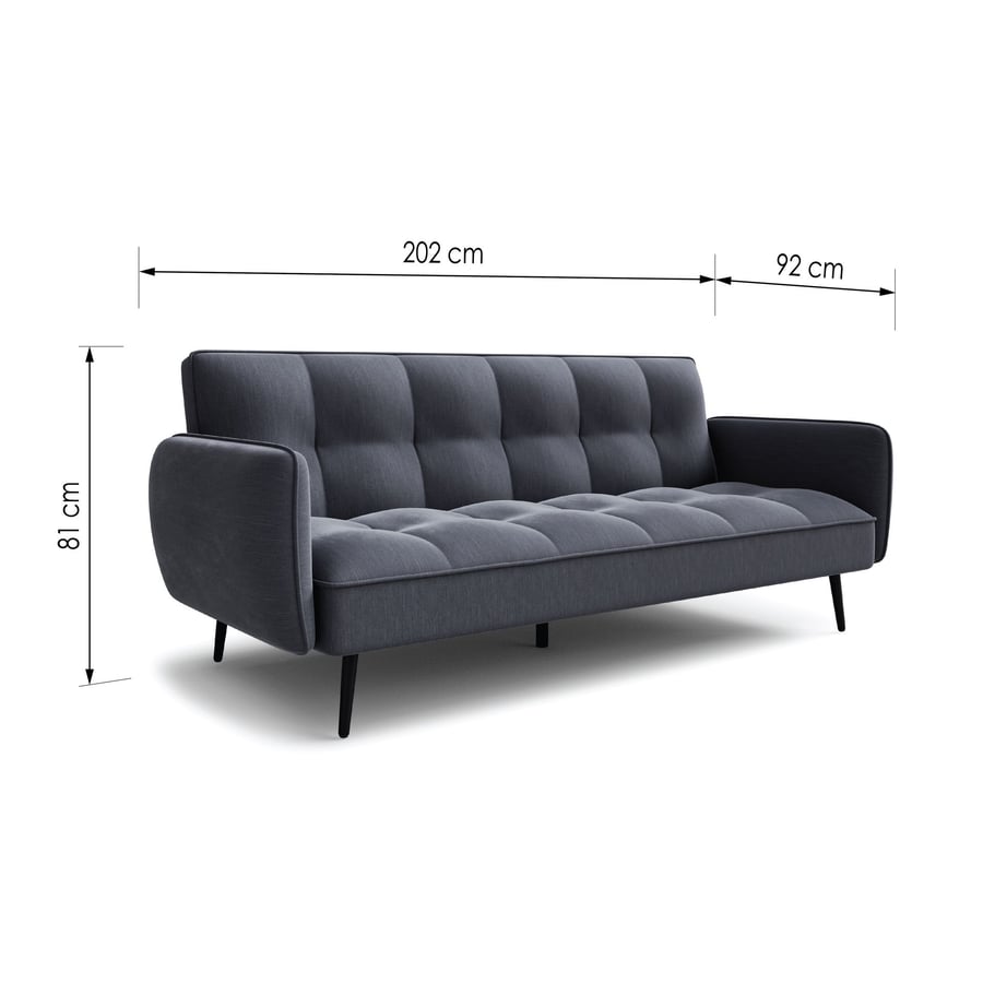 Sofa Bed SAMANTHA dimensions - 3