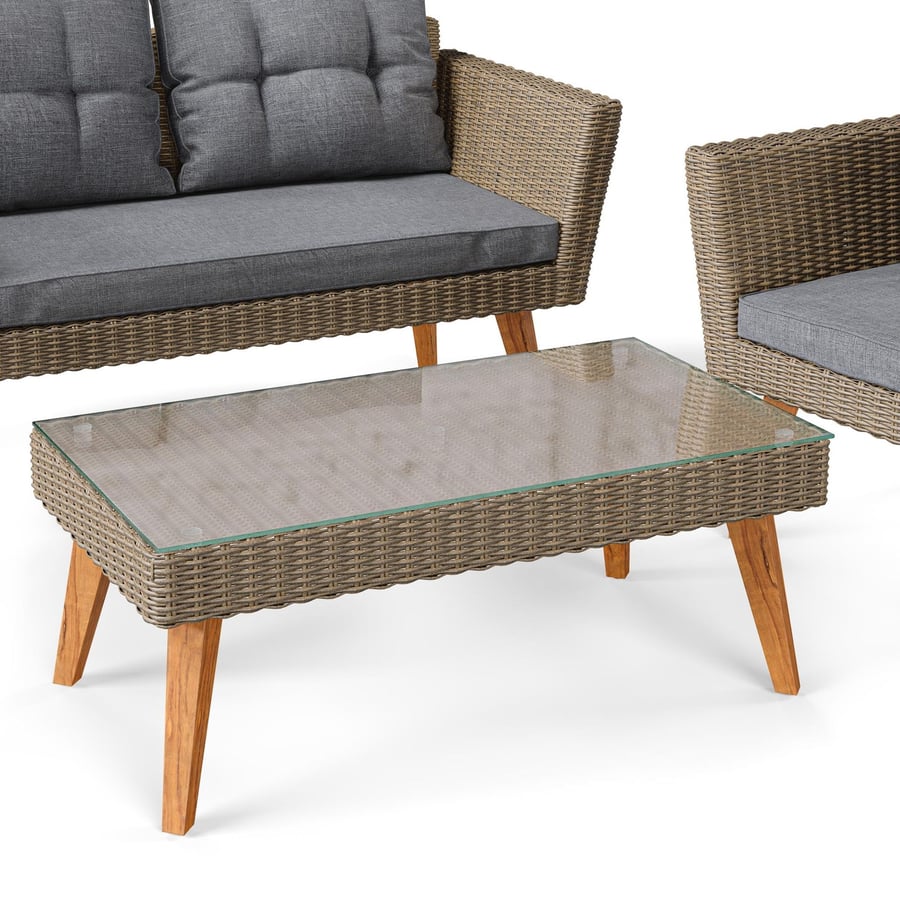 Garden Furniture Set RAVI Brown - 7