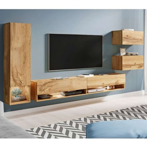 Wall Unit ALENT Wotan Without LED Dako Furniture