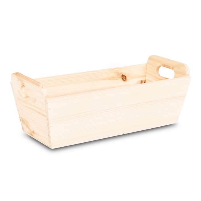 Wooden Planter with Handles - 3