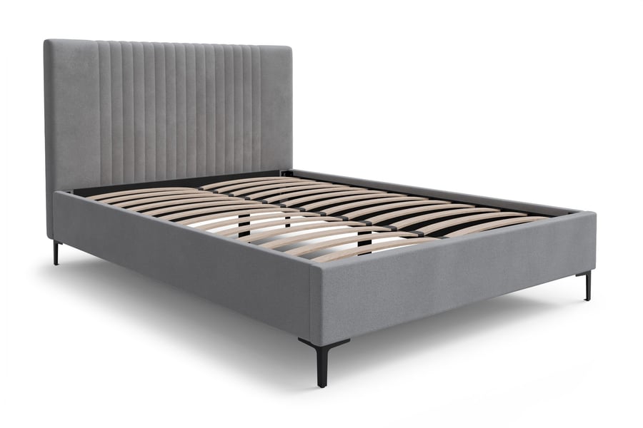 Upholstery Bed LIAM Grey Double - 3