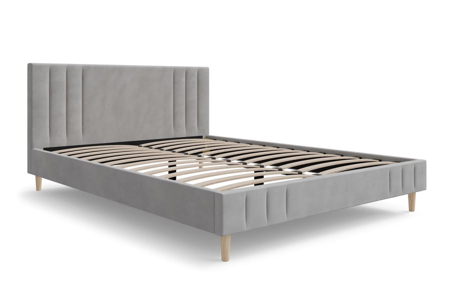 Upholstered Bed Jaxon Double Gr - 3