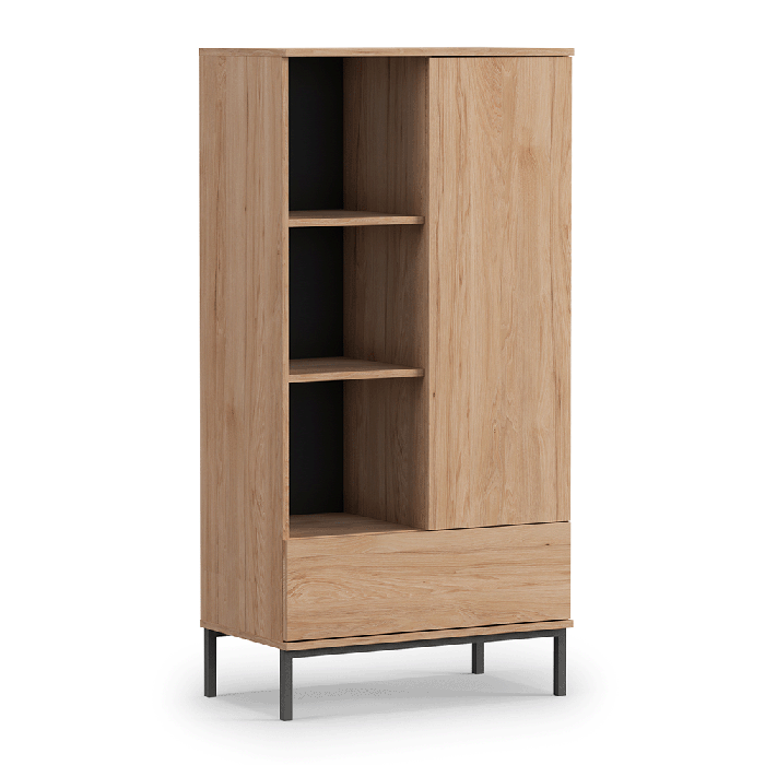 Display Cabinet QUELLA - Hickory