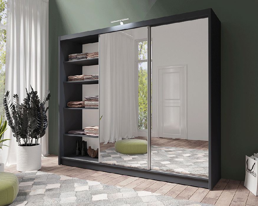 PARIS LUX 250cm Sliding Door Wa - 2