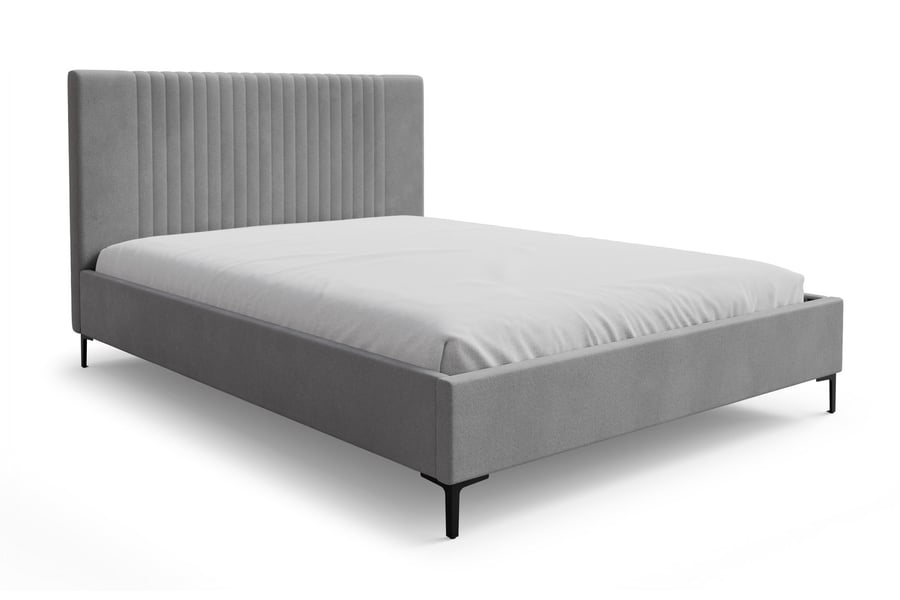 Upholstery Bed LIAM Grey King - 2