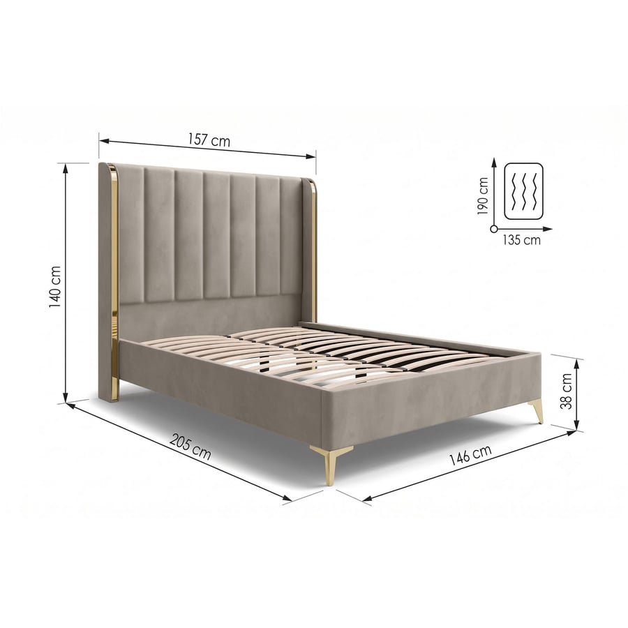 William new beige double - 3