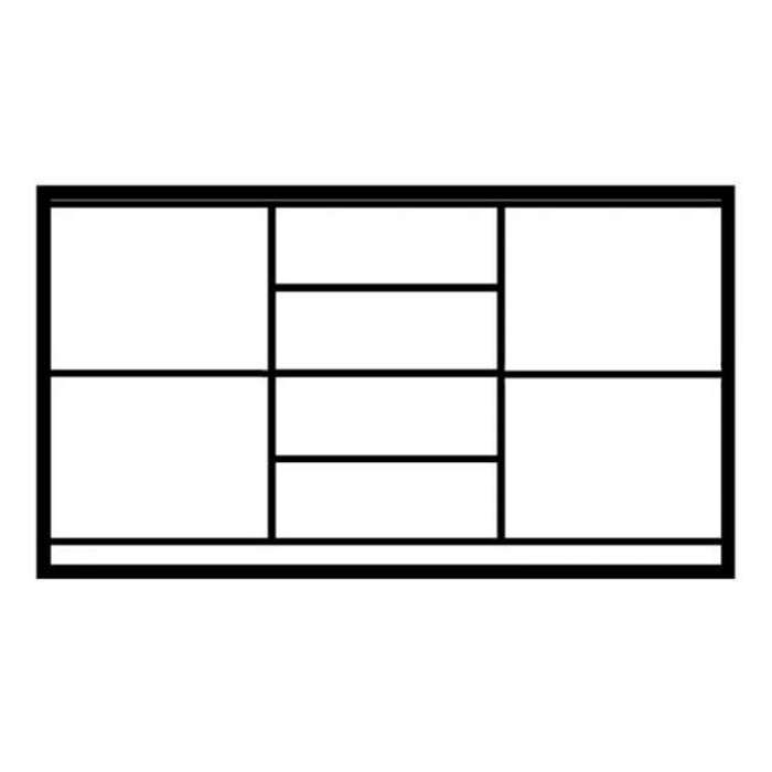 Sideboard GENEWA 2 Black - 1