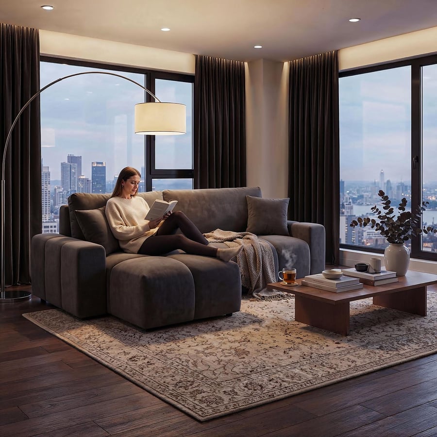 Lainey DF-027CSB - Charcoal Gre - 1