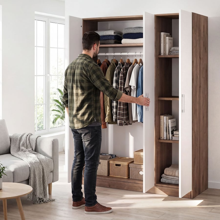 Wardrobe Oakridge DF-CF305WR-3D - 2