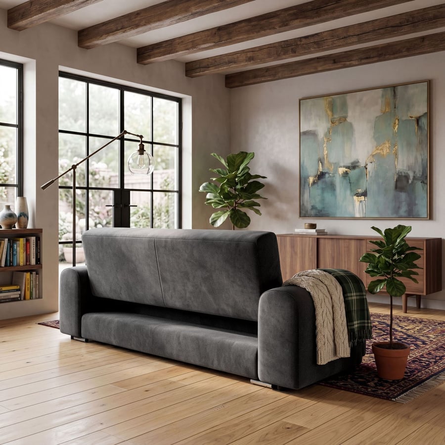 Sofa Bed CAMILA - Dark Grey - Z - 7