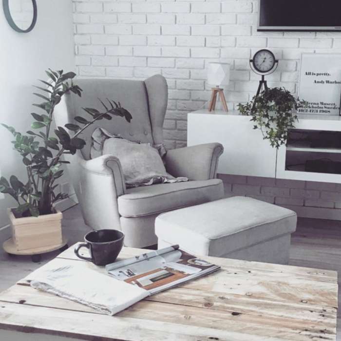 Large Wooden Square Flower Pot - 3