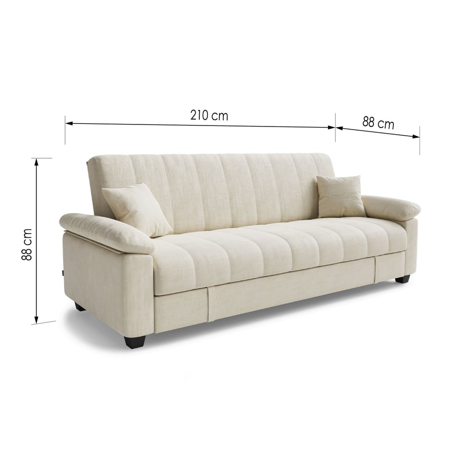 Sofa Bed VERONICA dimensions - 3