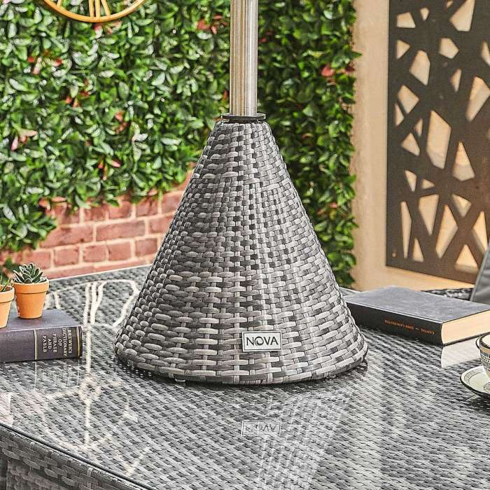 Patio Heater - 2100w Rattan Tab - 5