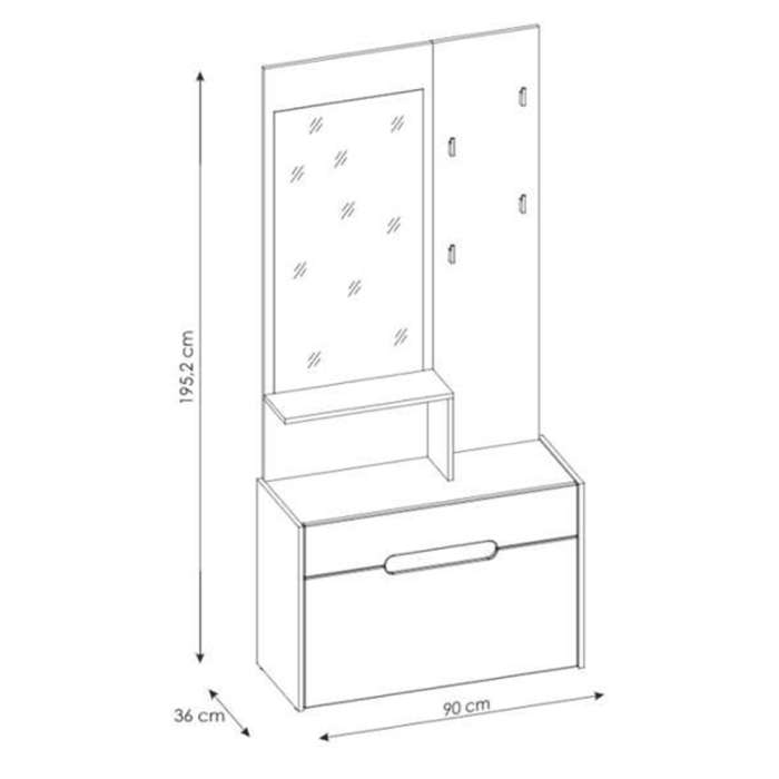 Hallway Unit KRISTIN Hidalgo / - 1
