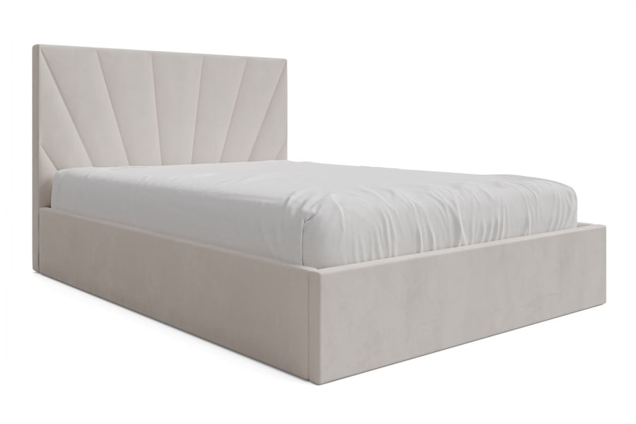 Upholstered ottoman bed Dylan - - 2