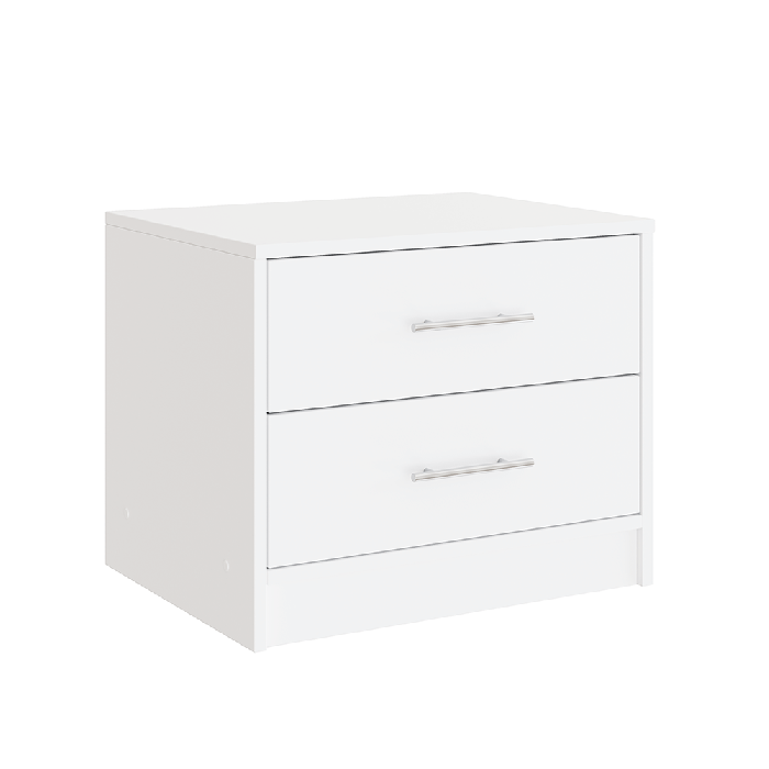 Bedside Table BREMA White - 1