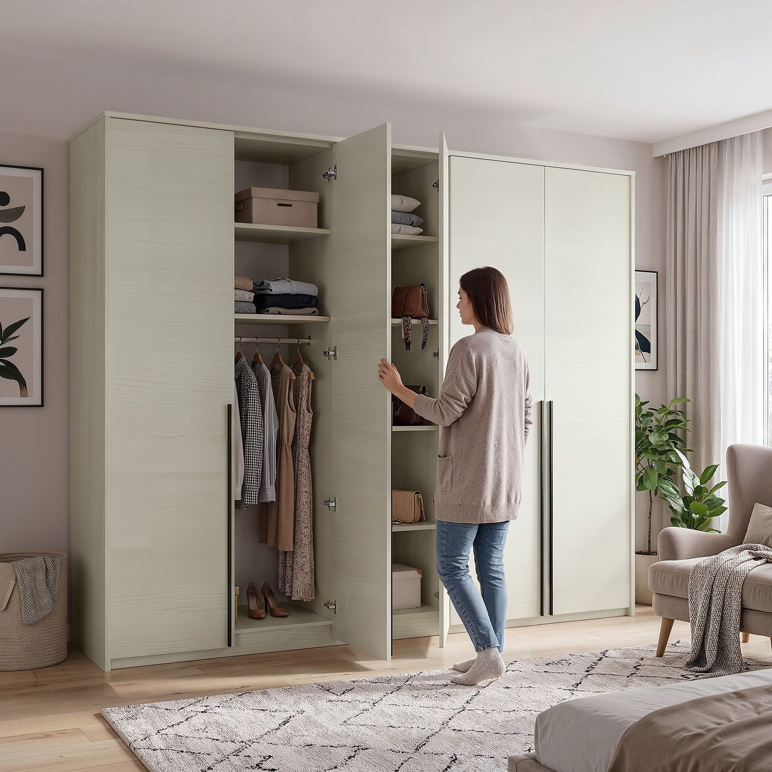 Wardrobe GENUA 255 Eucalyptus_3