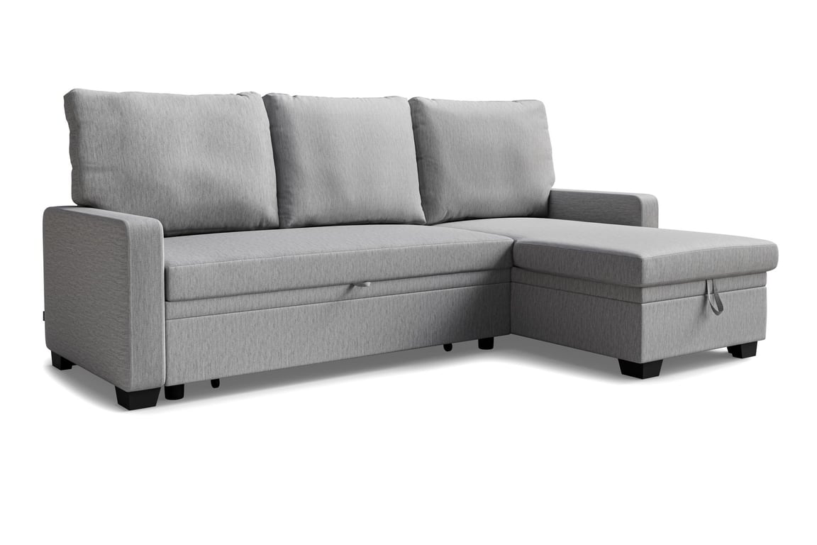 DAKO SUSANNE Corner Sofa Bed with Storage – Universal Side 2 Colour Options