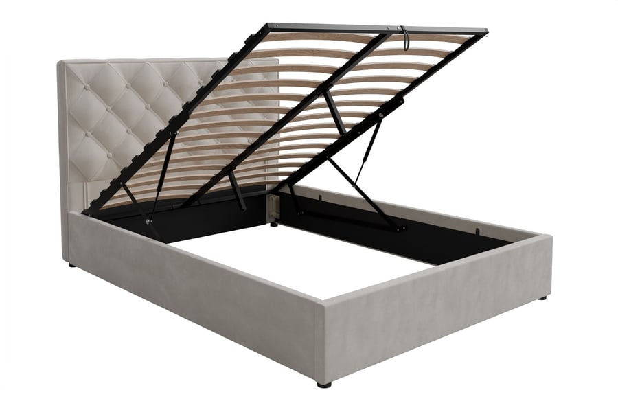 Upholstered ottoman bed Ethan S - 4