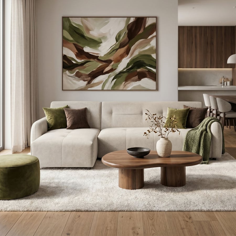 Corner Sofa Bed Brooke Beige ne - 2