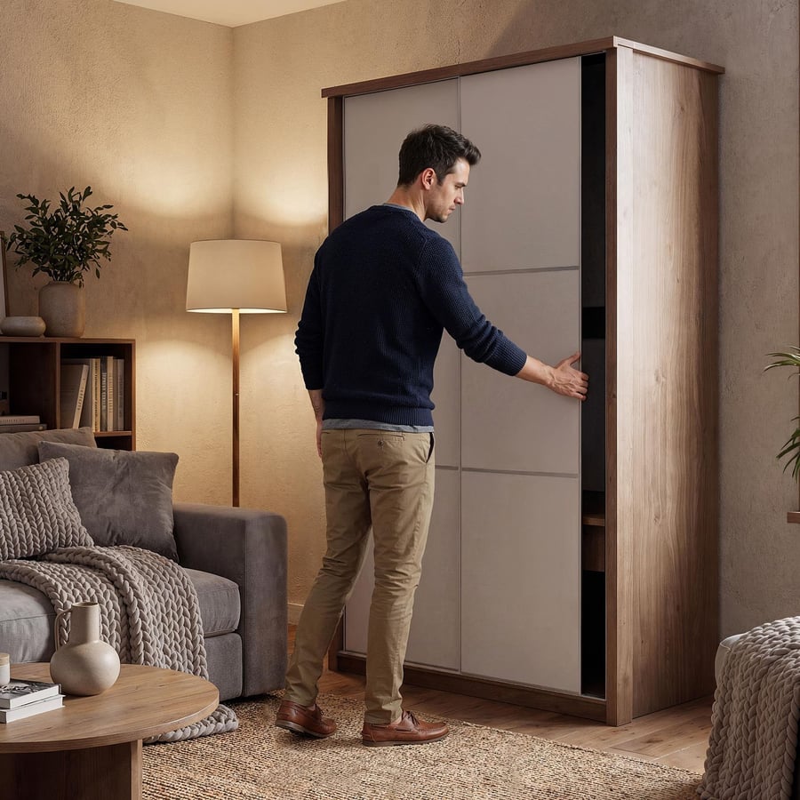 Sliding Wardrobe Oakridge DF-CF - 4