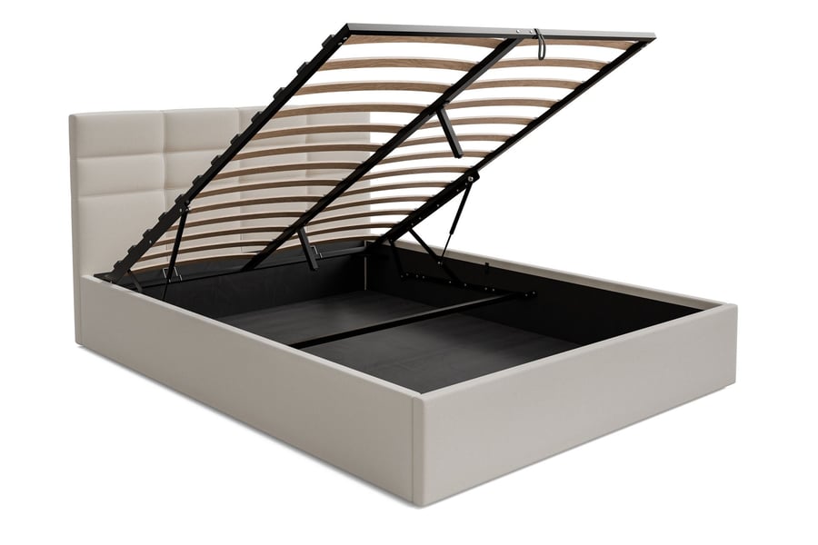 Upholstered Bed Julian K Cream - 4