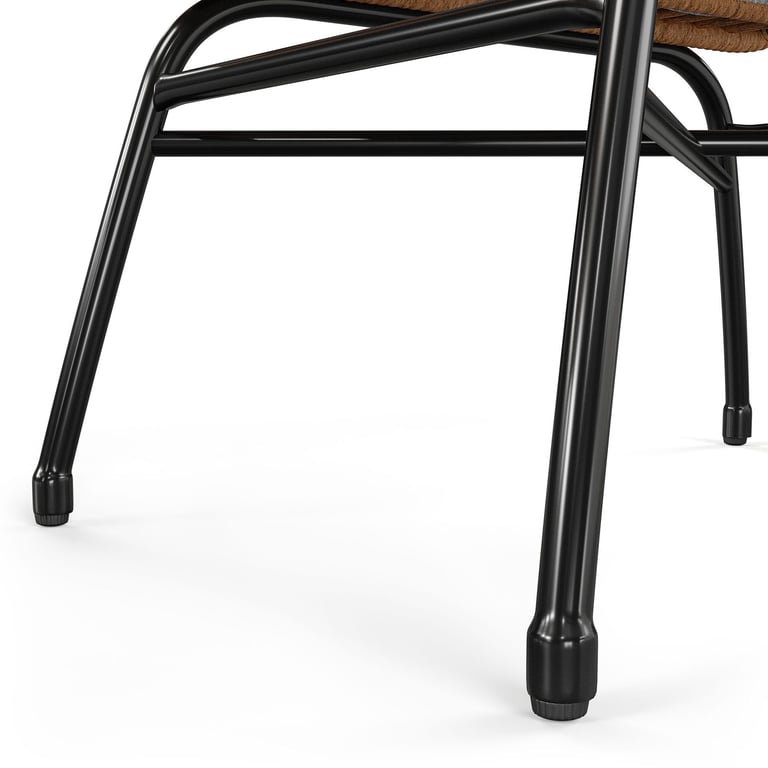 Close up of the adjustable legs