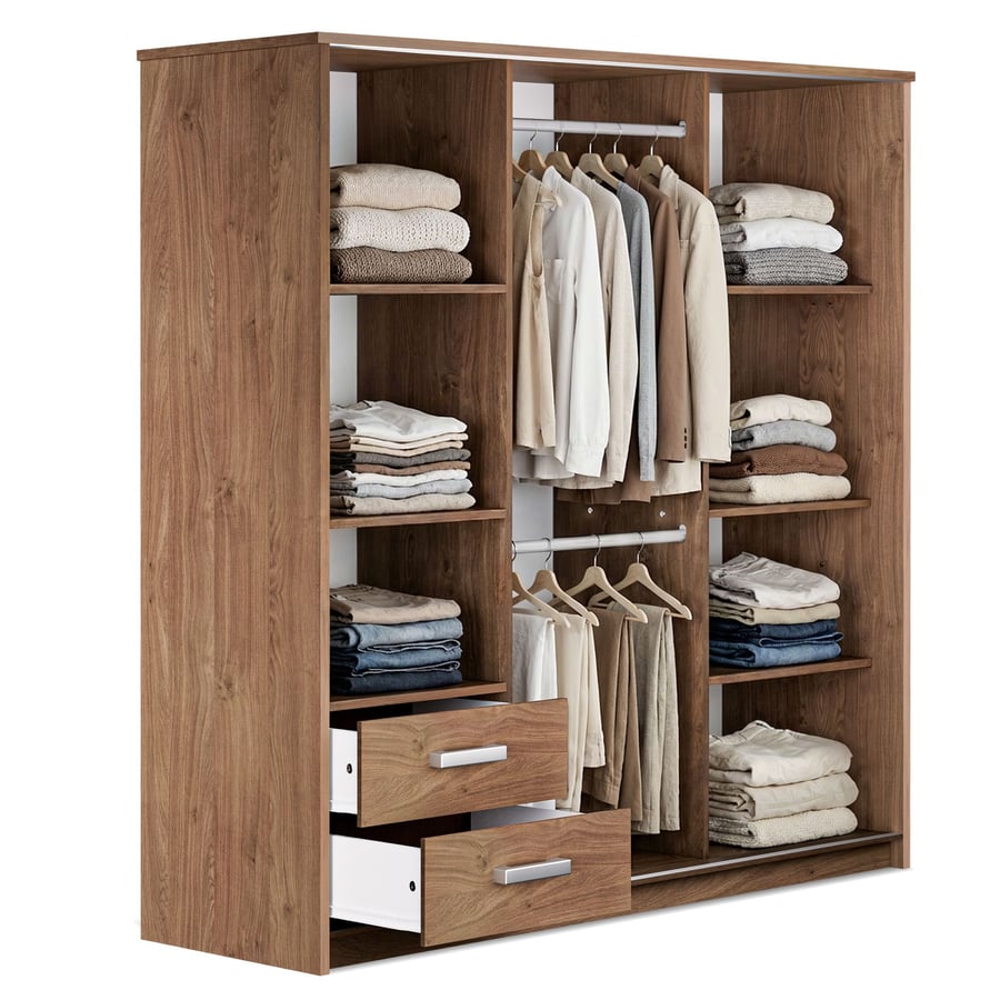 Sliding Wardrobe Oakridge DF-CF - 3