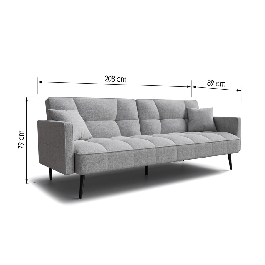 Sofa Bed SARAH Dimensions - 3