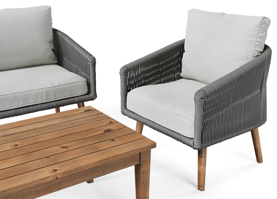 Garden Furniture Set METARE Gre - 4