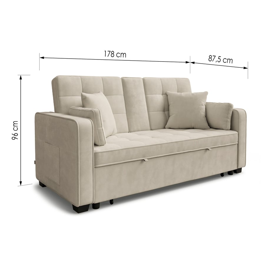 Sofa Bed Kinsley DF-016SB - Bei - 4
