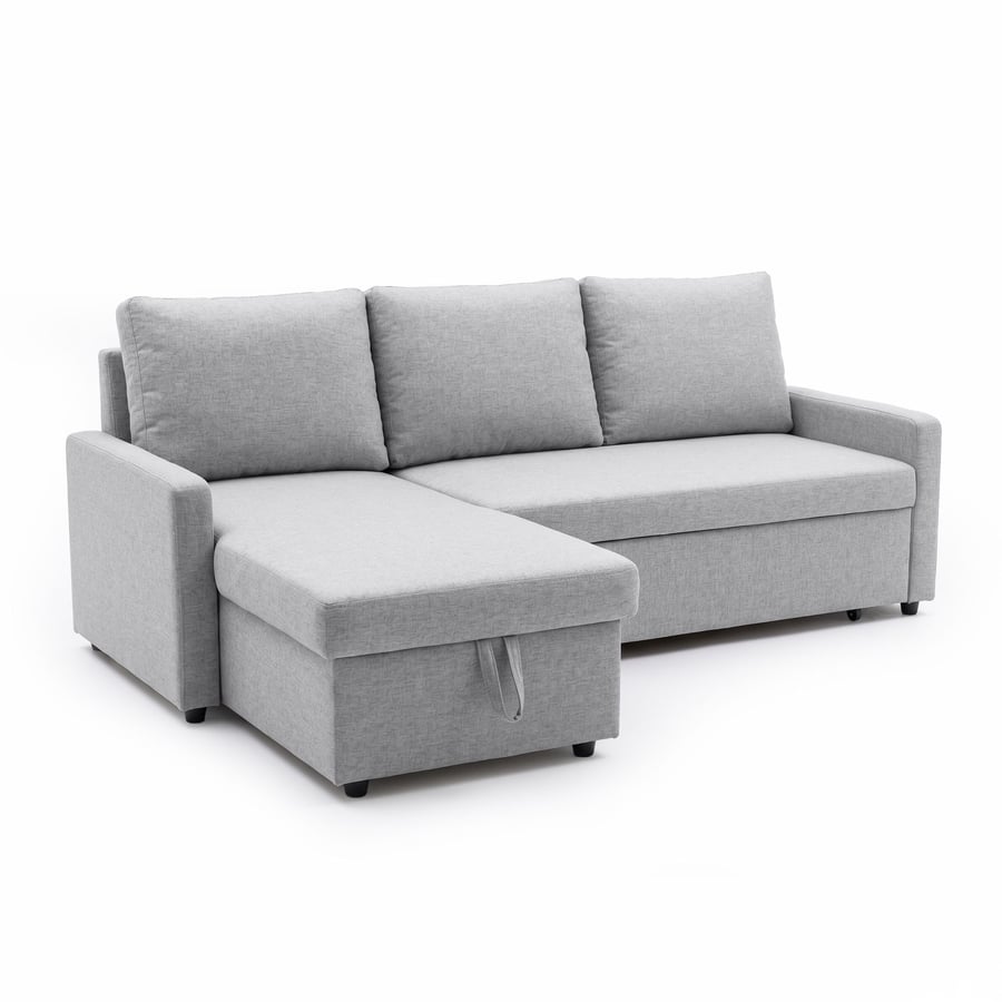 Corner Sofa Bed LYNDA - Grey