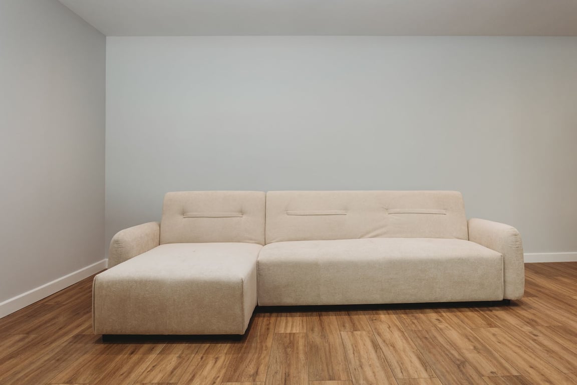 DAKO Modern L-Shaped Corner Sofa Bed BROOKE with Sleeping Function