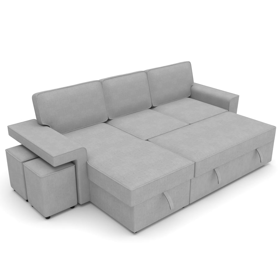 Corner Sofa EVERLY Grey - NOWE - 4