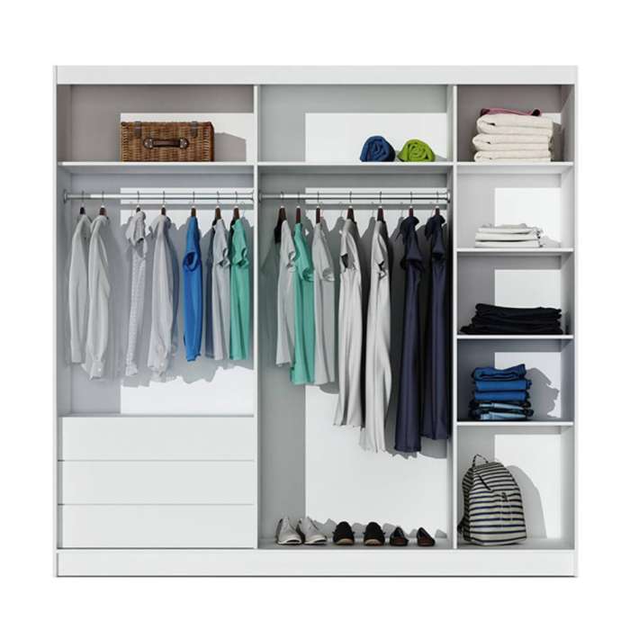 Sliding Door Wardrobe DUBAJ Bla - 1