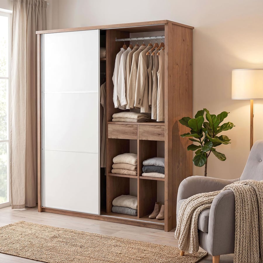 Sliding Wardrobe Oakridge DF-CF - 6