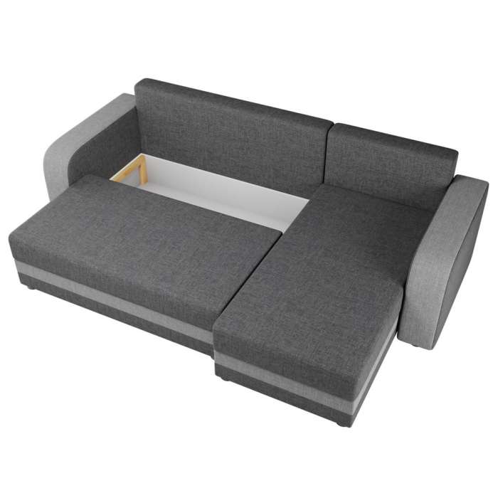 DAKO universal corner sofa bed HAMLET BIS, couch with storage, 2 colours - Picture 20 of 23