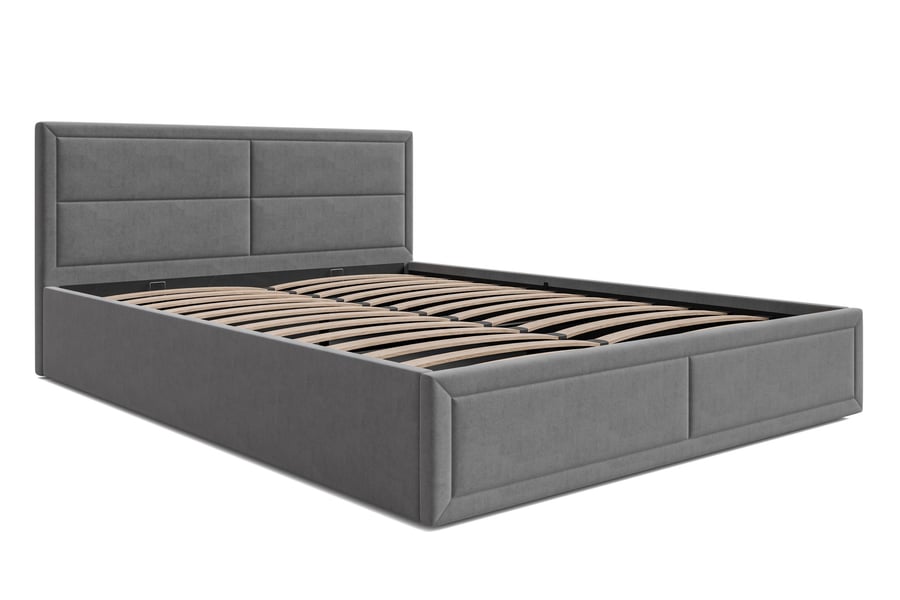 Upholstered ottoman bed Jayden - 3