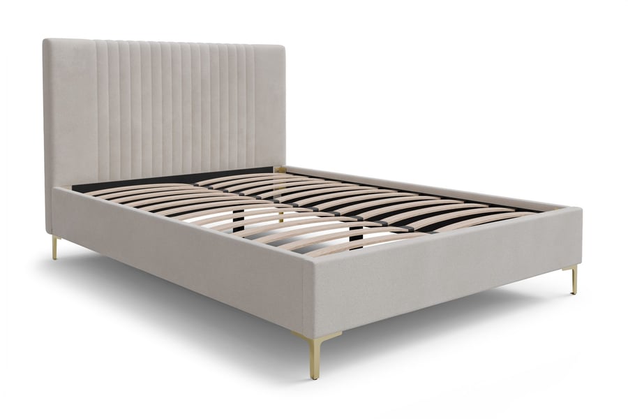 Upholstery Bed LIAM Light Beige - 3