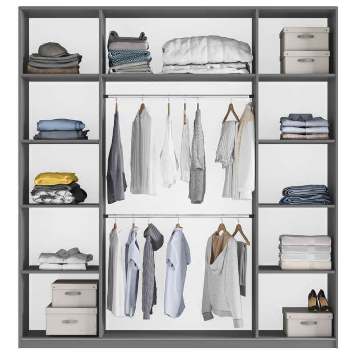 Sliding Door Wardrobe RODOS 225 - 1