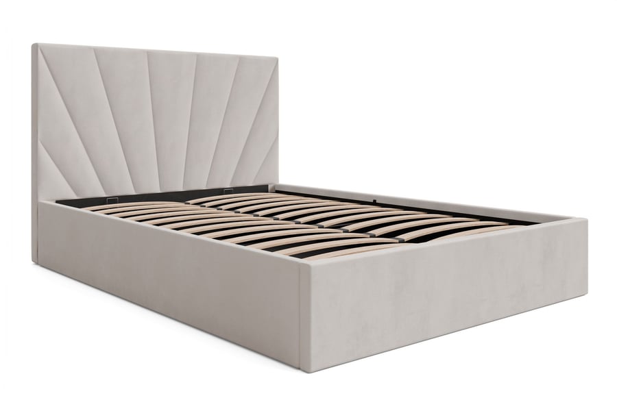 Upholstered ottoman bed Dylan - - 3