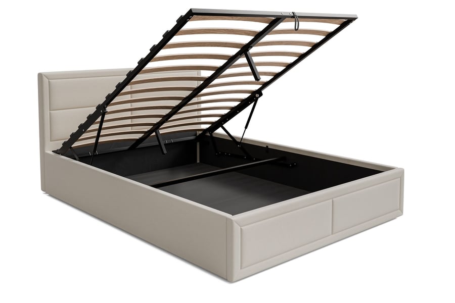 Upholstered ottoman bed Jayden - 4