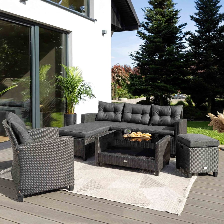 Garden Furniture Set Dalmia bla - 7