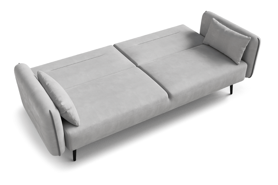 Sofa Bed YASMINE light grey 4 - 2